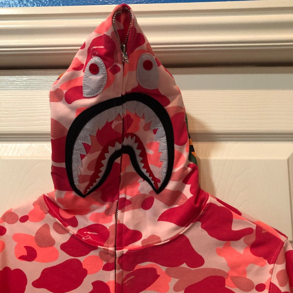 BAPE ABC Camo Shark Full Zip Hoodie - Picture 10 of 11